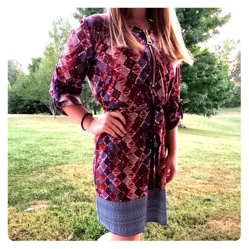 Multicolored dress